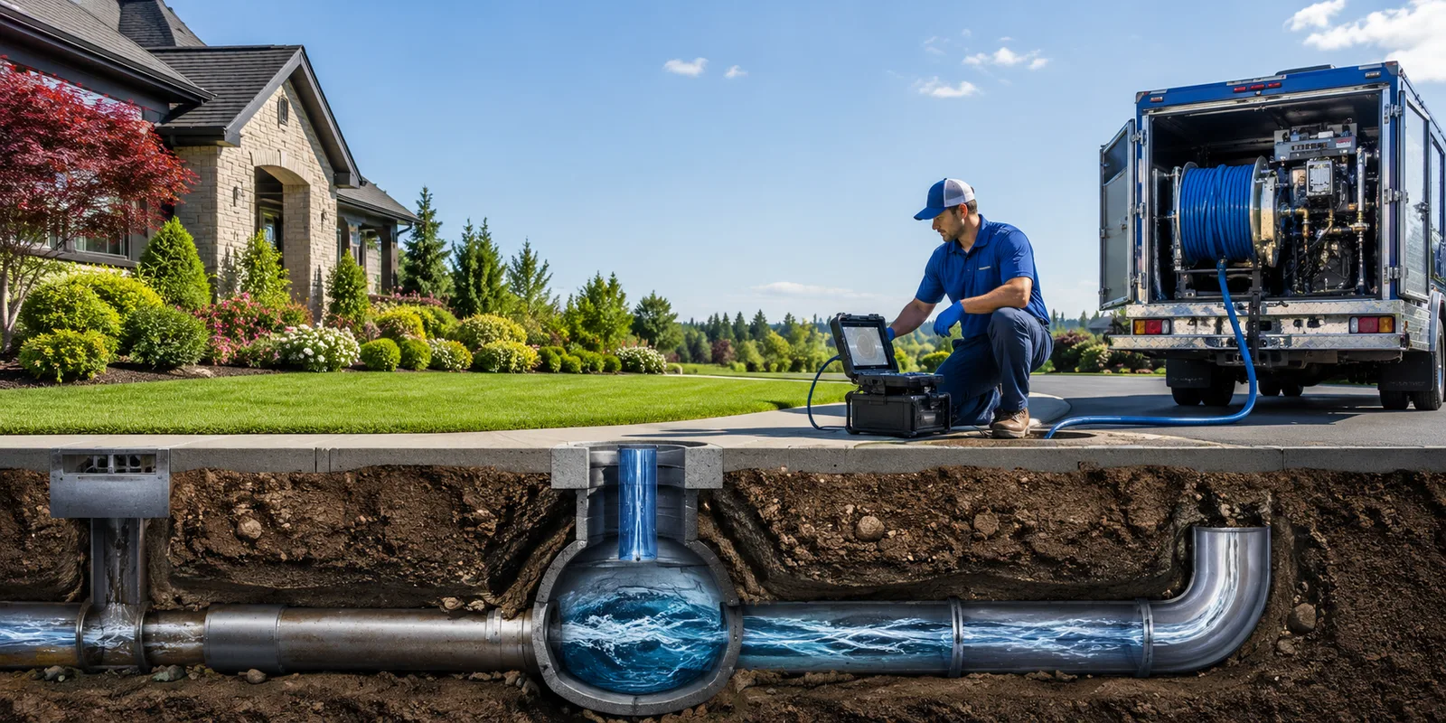 Drainage restoration information for Melrose, WI